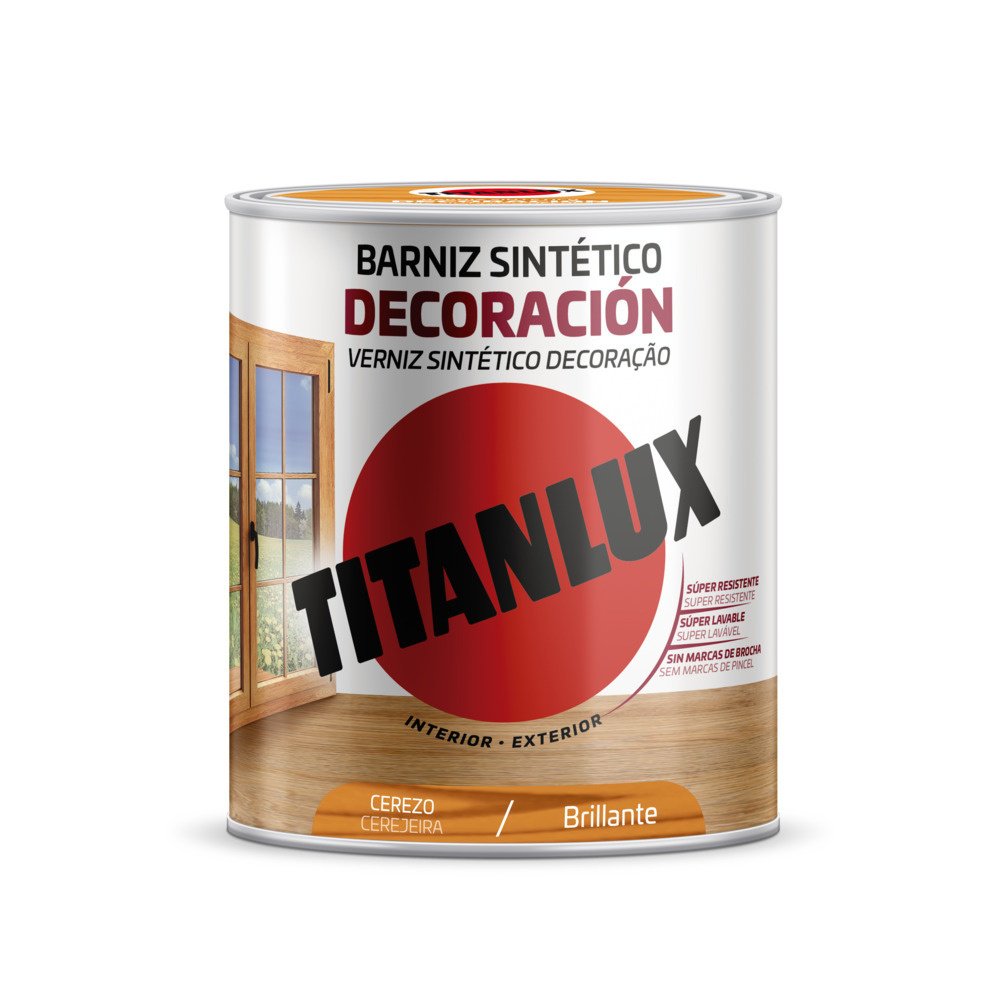 Barniz sintético cereza brillante 750 ml