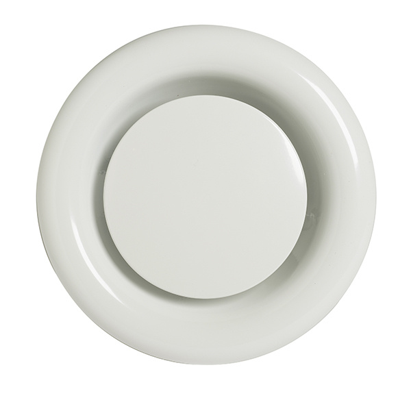 Válvula de extracción acero blanco Ø 12,5 cm