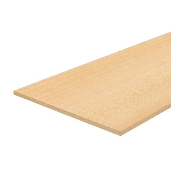 Tablero de melamina haya 4 cantos 120 x 25 x 1,6 cm