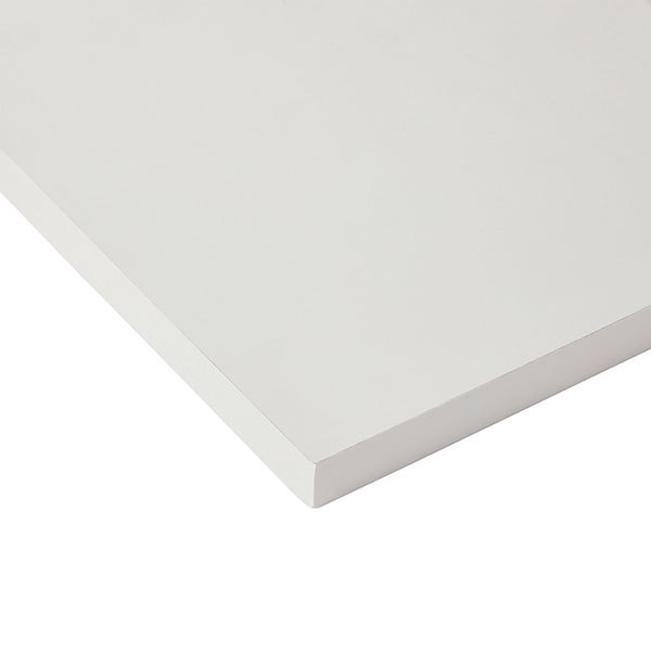 Tablero de melamina blanco 4 cantos 60 x 40 x 1,6 cm