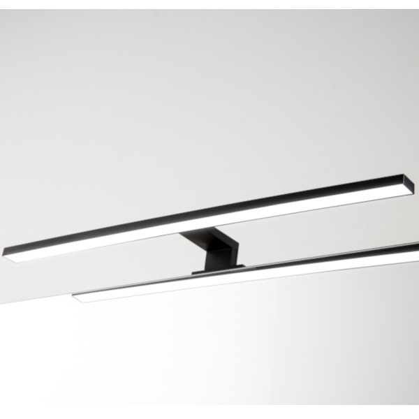 Aplique de baño negro yuma 60cm