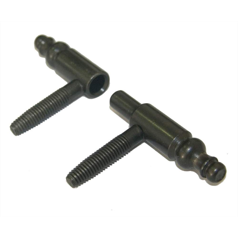 Pack 2 pernios forja rosca con fin 9 mm