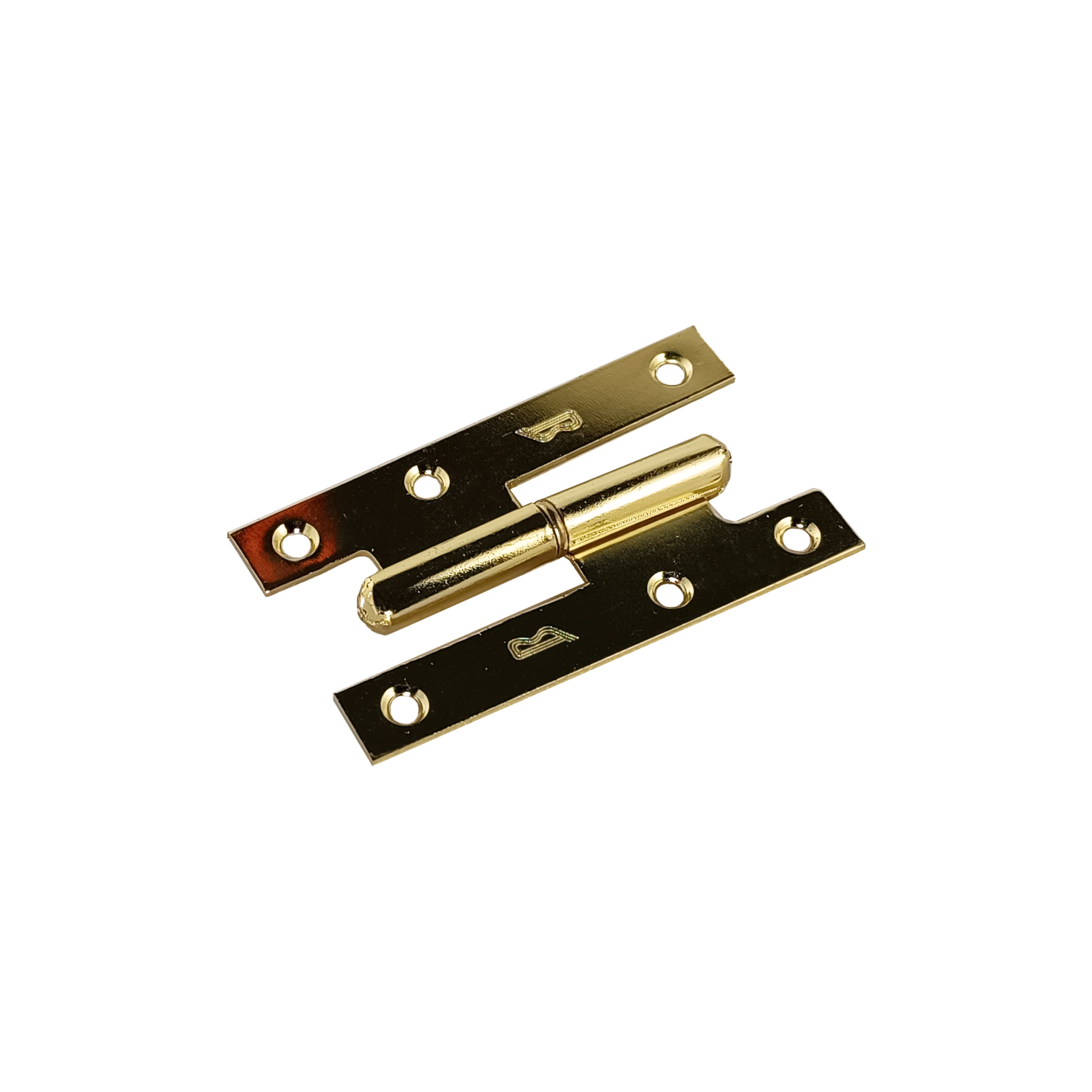 Tres pernios de latón izquierdos tipo PC 95mm
