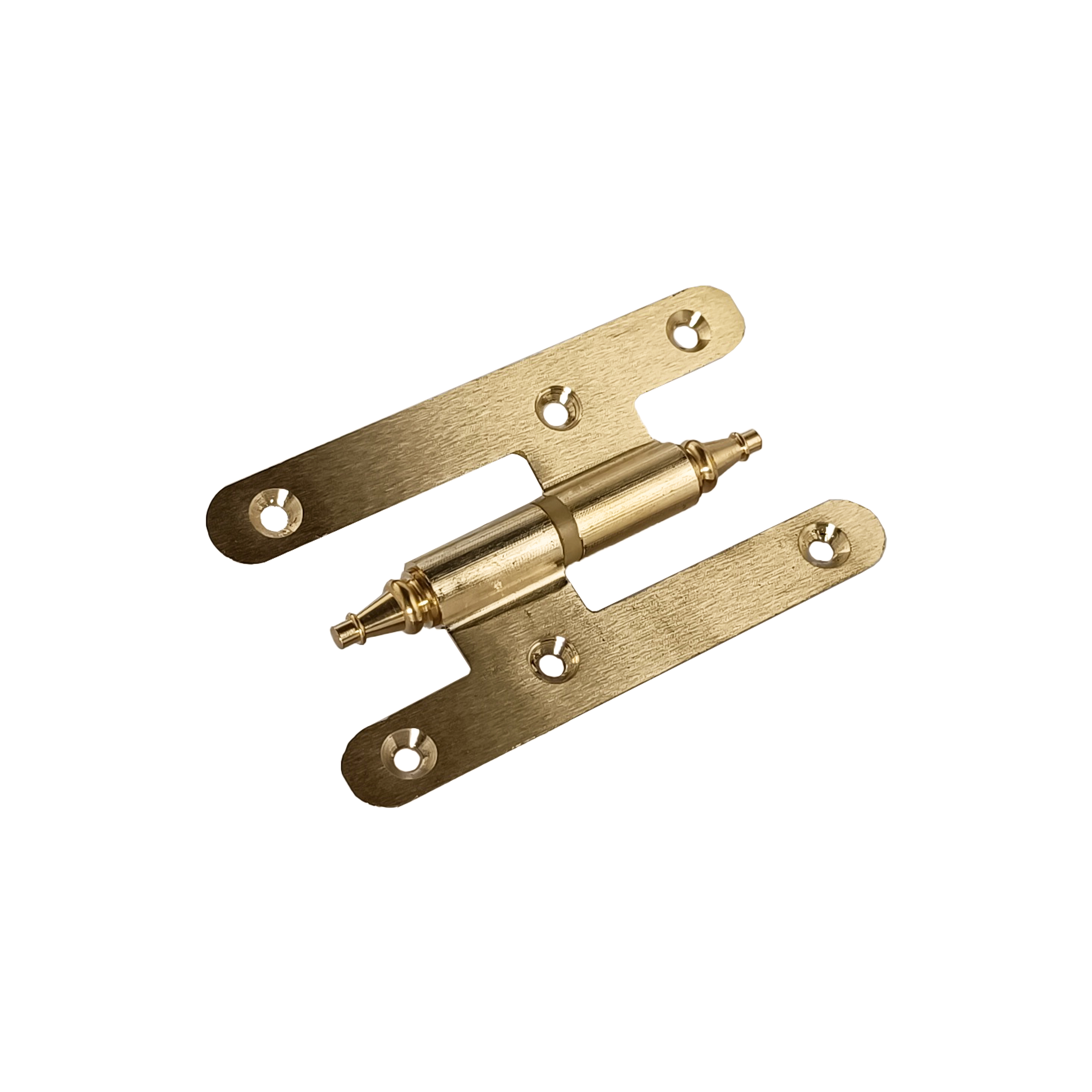 Tres pernios de latón izquierdos tipo PR 100mm