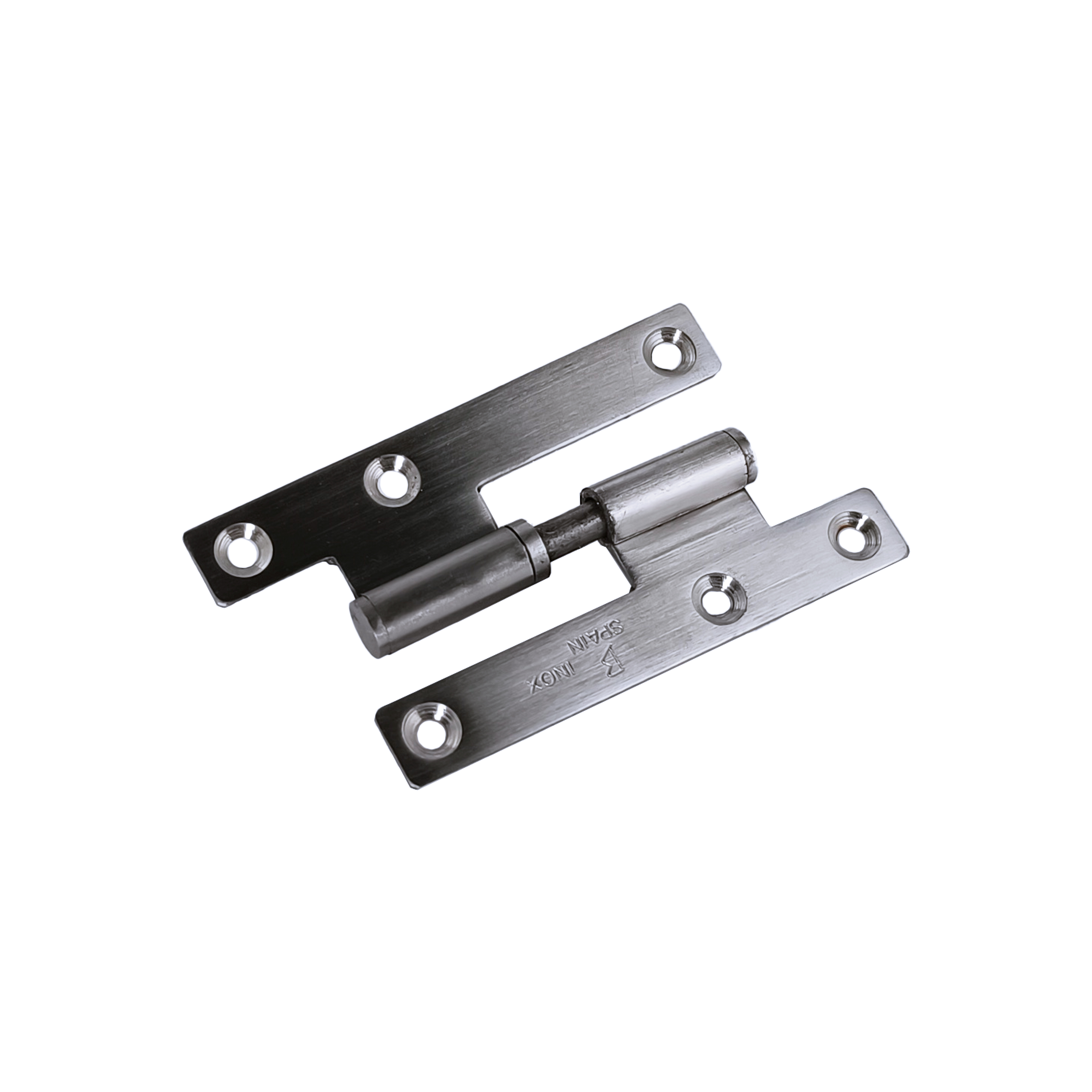 Tres pernios de acero inoxidable izquierdos tipo PC 95mm