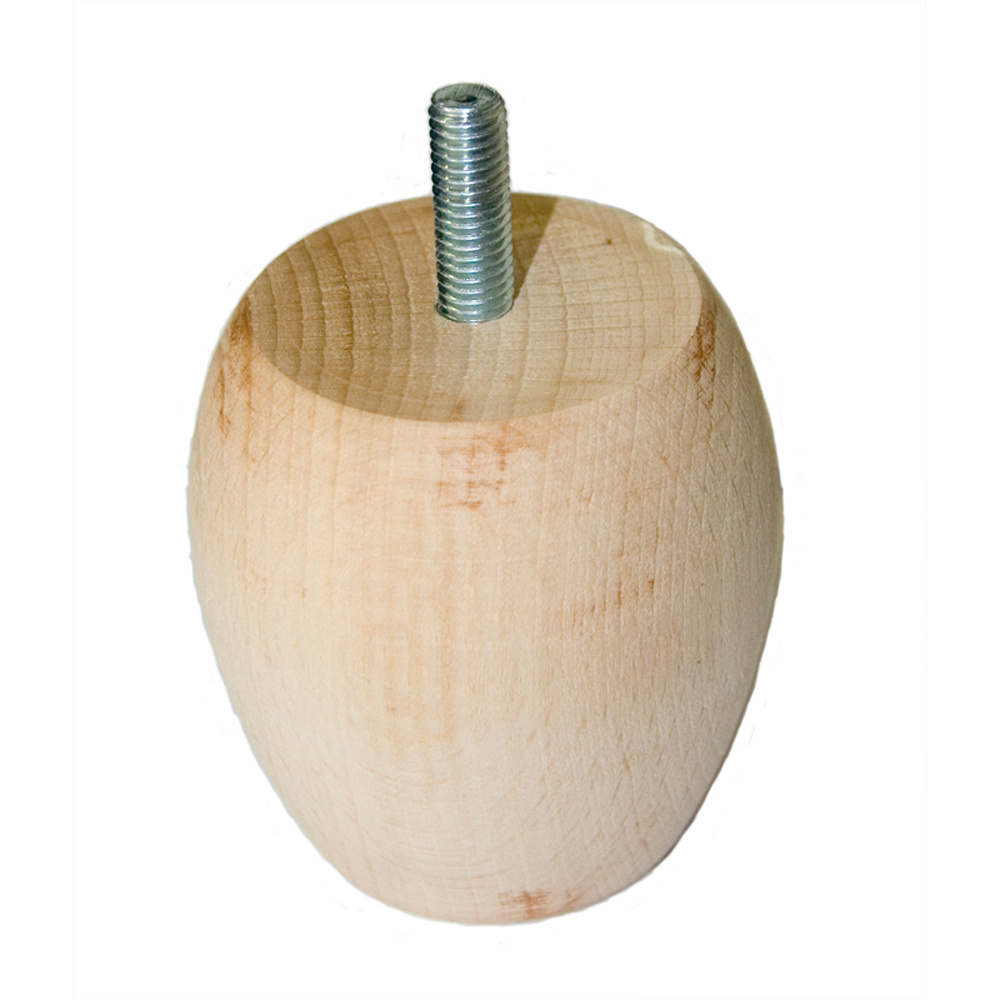 Pie de cama oval