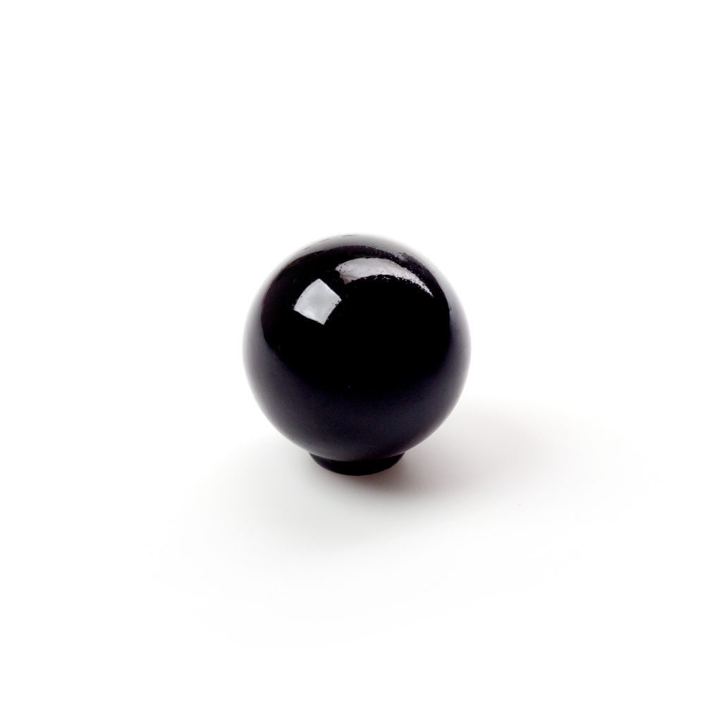 Pomo bola abs negro ø 29 mm 308