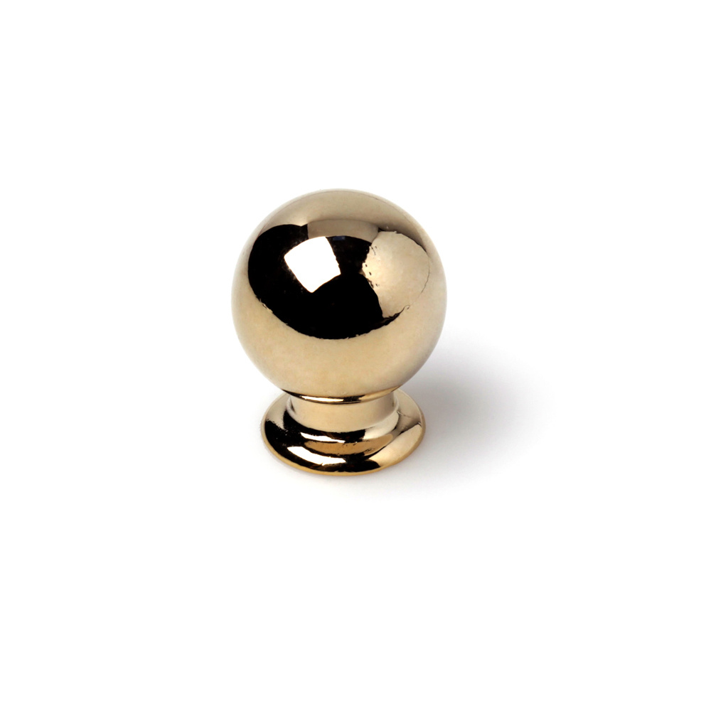 Pomo metal bola dorado ø 28 mm 755
