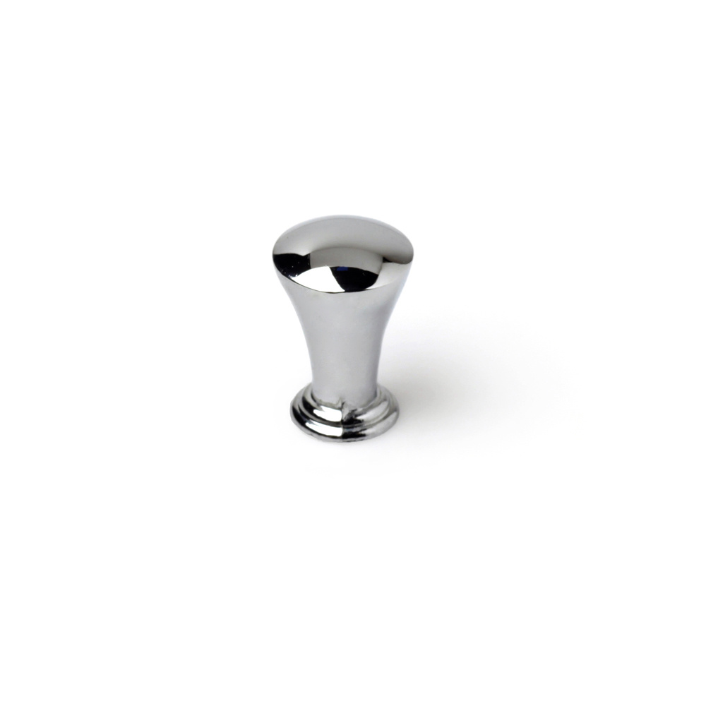 Pomo metal 766 cromo brillo