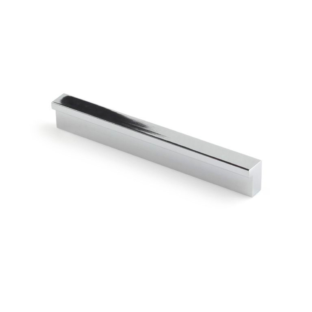 Tirador aluminio cromo brillo 96 mm ep