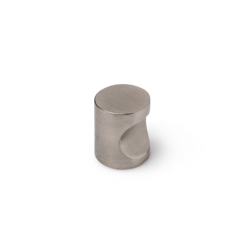 Pomo metal uñero ø 18 mm níquel satinado