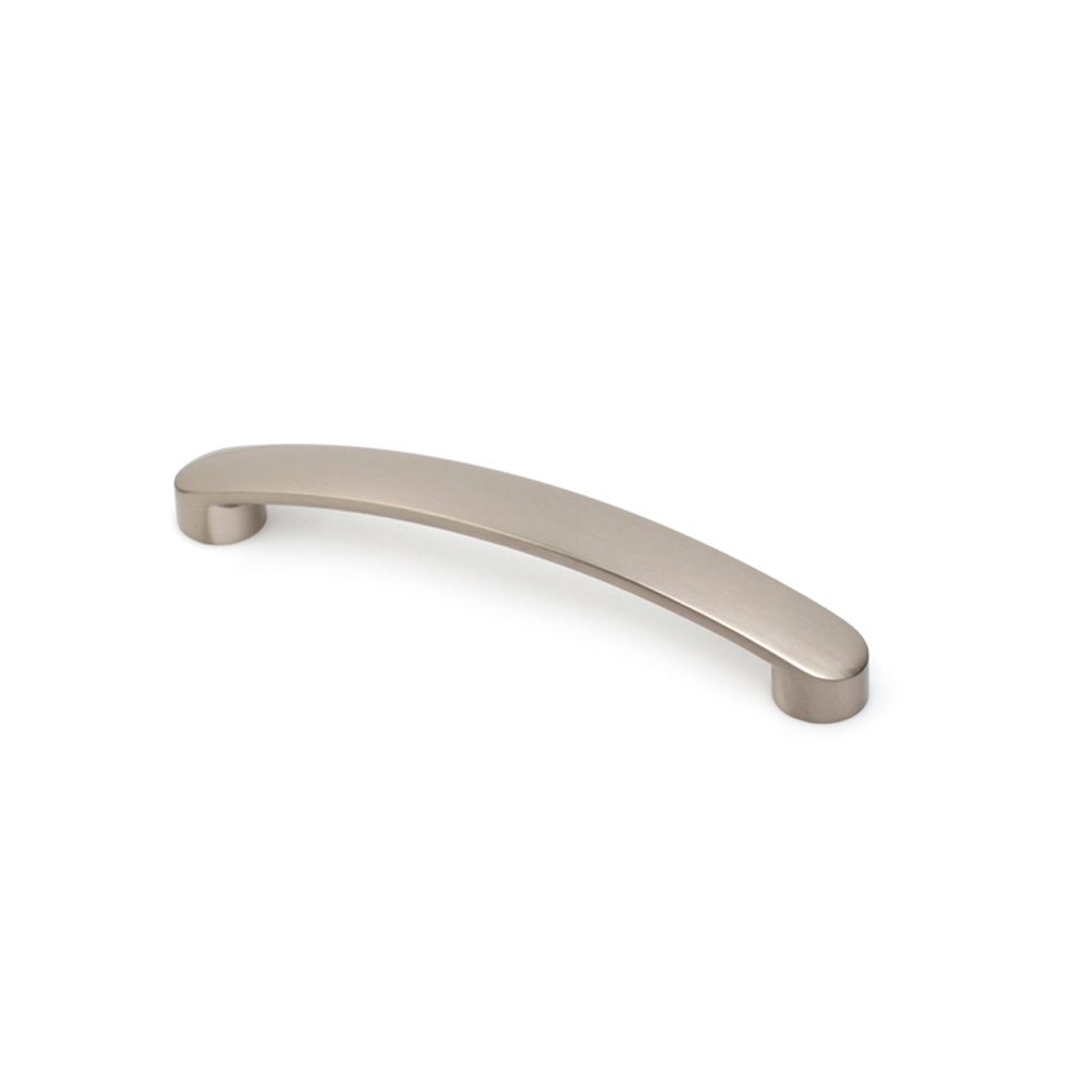 Tirador de aluminio 160 mm níquel satinado