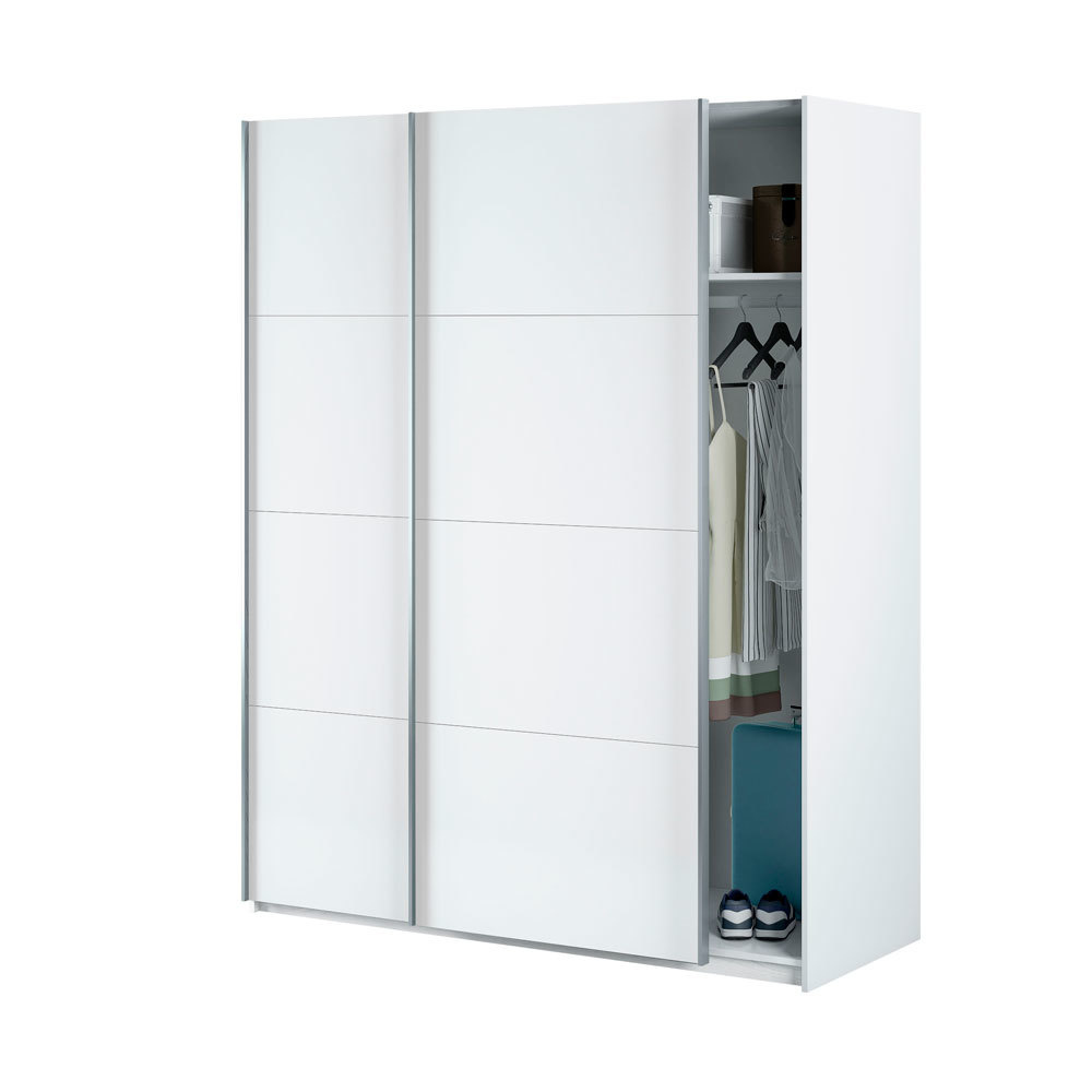 Armario puertas correderas blanco 200x150 cm