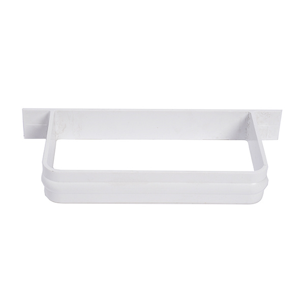 Abrazadera rectangular tubo extracción 110 x 55 mm pvc