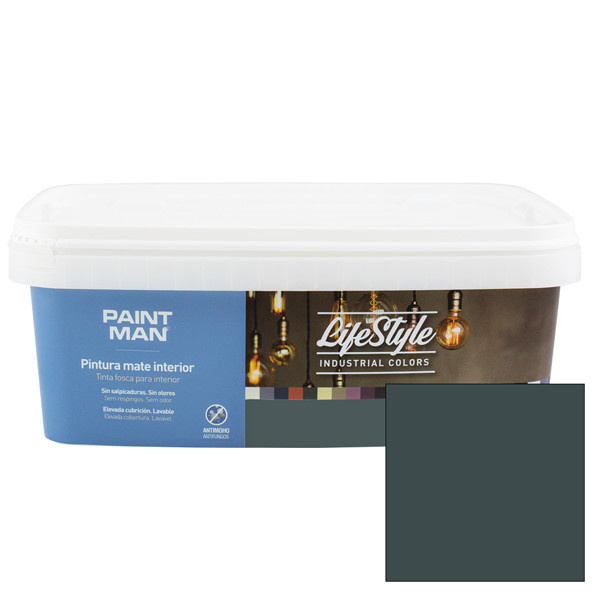 Pintura interior paintman lifestyle industrial verde bosque 2,5l