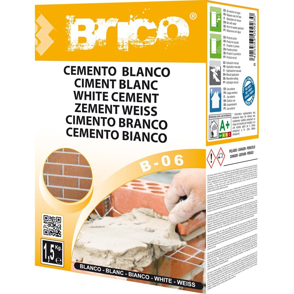Cemento blanco 1,5 kg