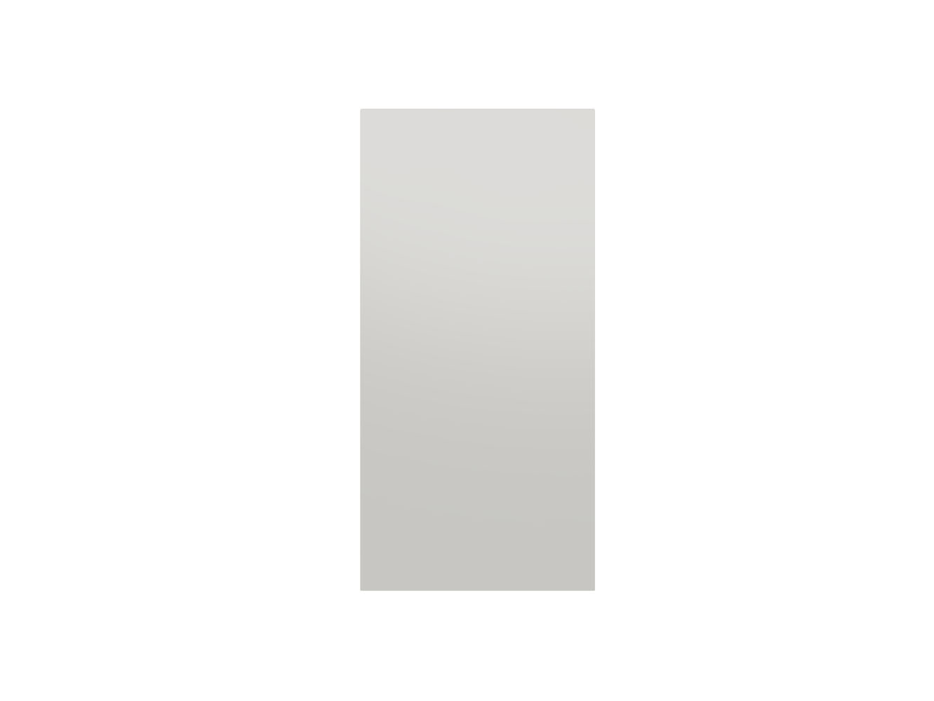 Lateral alto PREMIUM Gris Nube brillo 70 x 34 cm