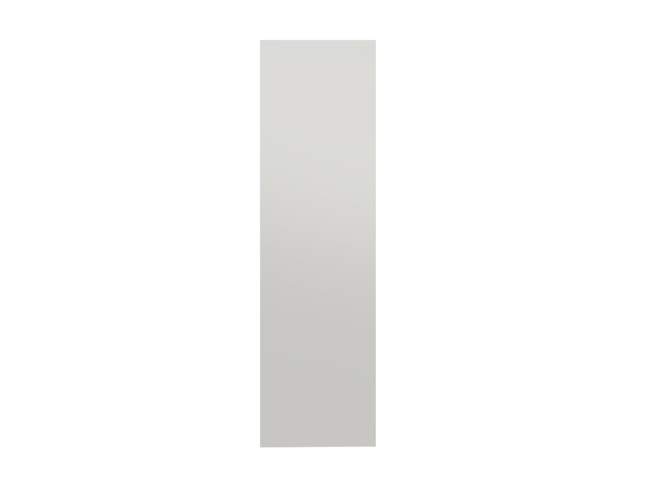 Lateral columna cocina PREMIUM Gris Nube Brillo 235 x 59 cm