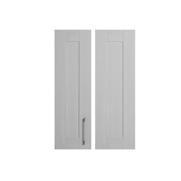 Puerta cocina CITY blanco decapé 90 x 30 cm