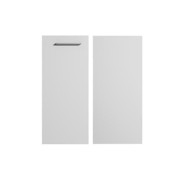 Puerta rinconero bajo cocina LUXURY blanco Brillo 70 x 35 cm