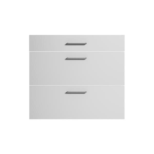 Frente de cajón cocina LUXURY blanco Brillo 70 x 80 cm