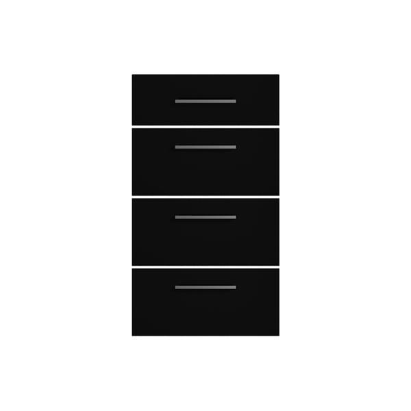 Frente de cajón cocina LUXURY negro Brillo 70 x 40 cm
