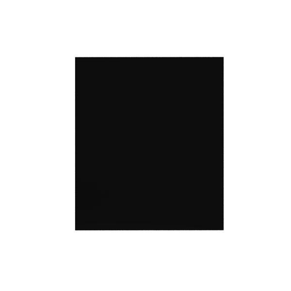 Panel lateral Luxury negro brillo 70 x 59