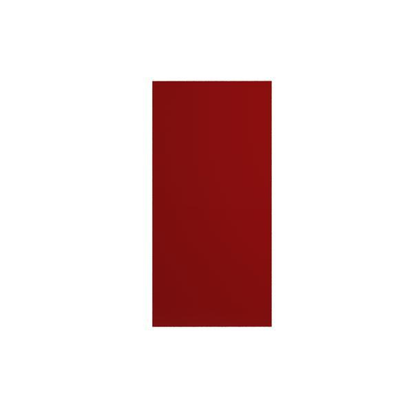 Panel lateral Luxury rojo brillo 70 x 34