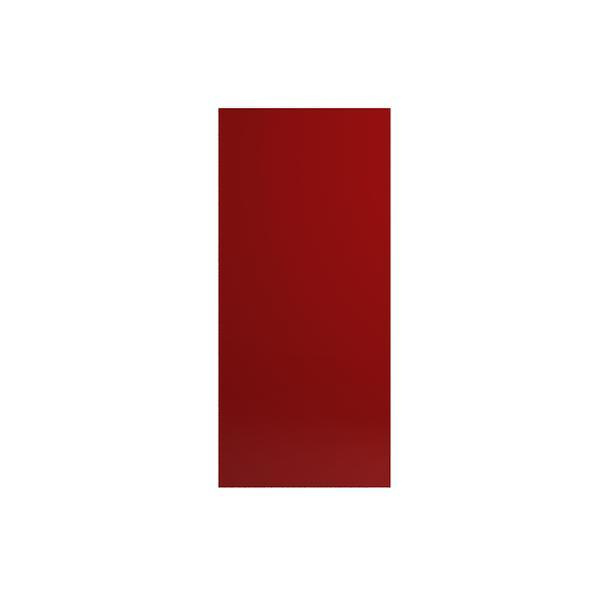 Panel lateral Luxury rojo brillo 130 x 59