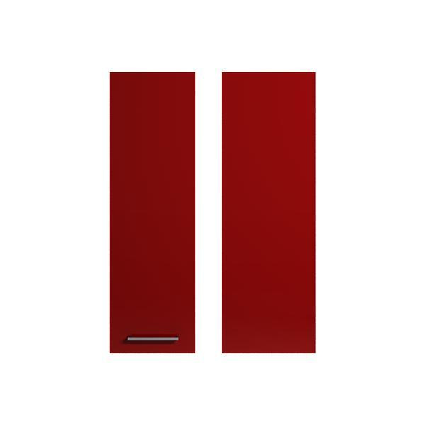 Puerta cocina LUXURY rojo Brillo 90 x 30 cm