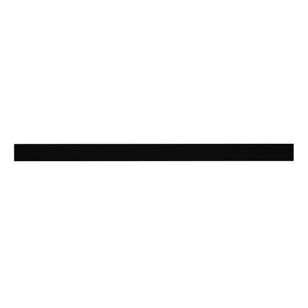 Canto encimera negro brillo 620x30mm
