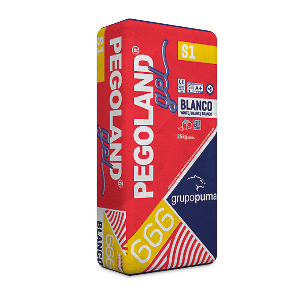 Cemento cola pegoland gel blanco 25 kg