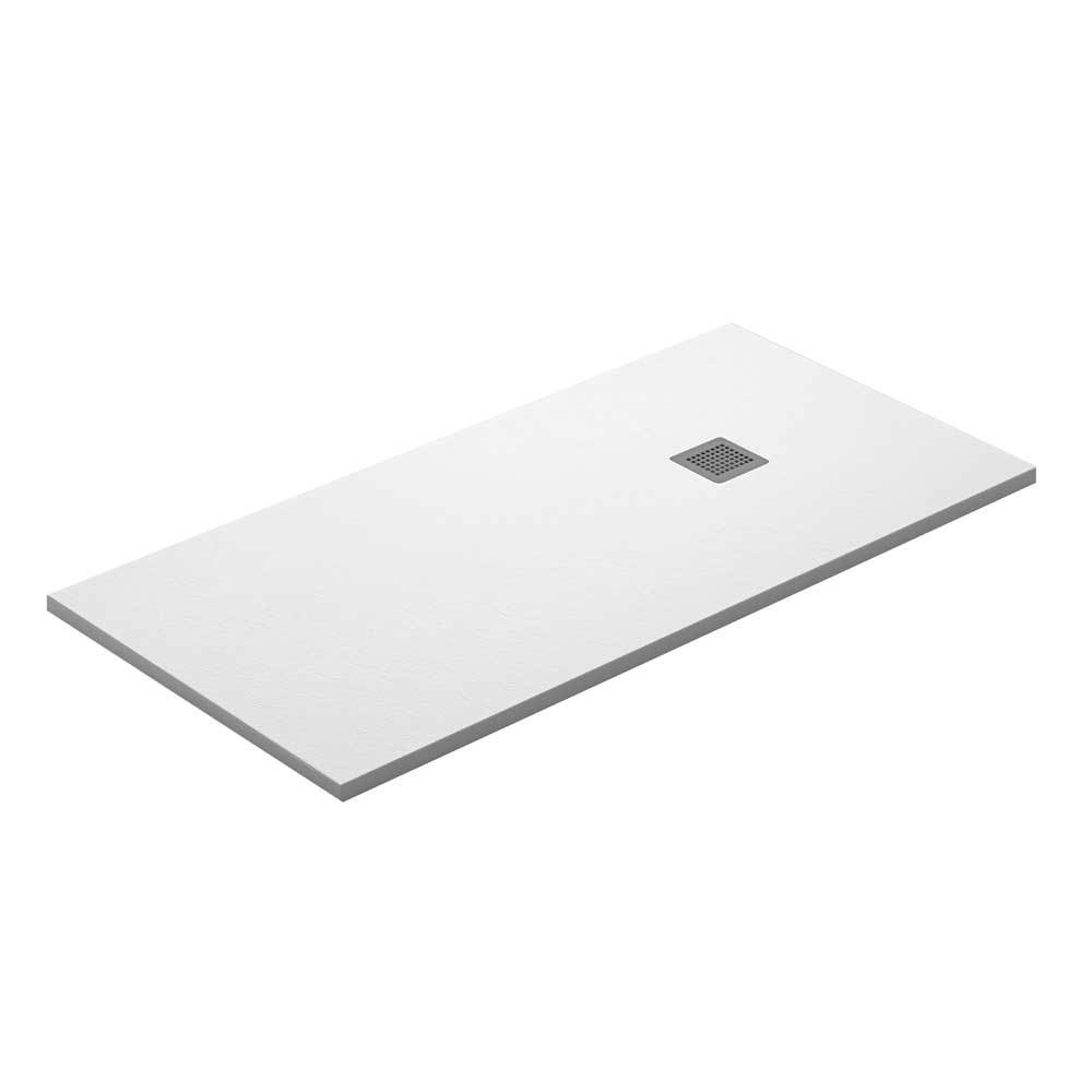 Plato de ducha mineral aligerado coat blanco 140x70 cm