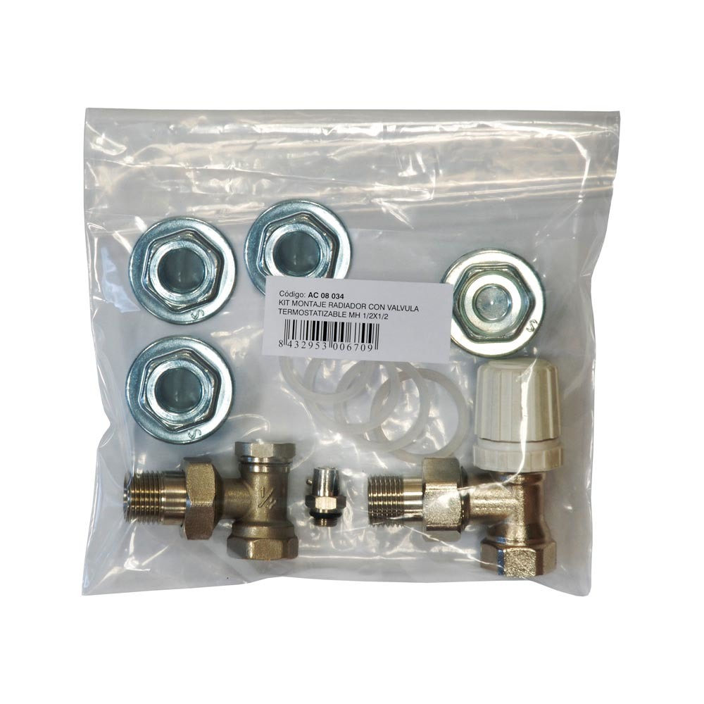 Kit montaje radiador 1/2