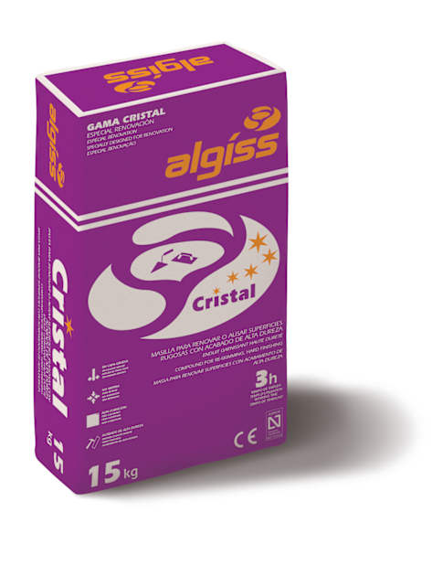 Masilla renovación y alisado superficies rugosas alta dureza 15 kg Algíss