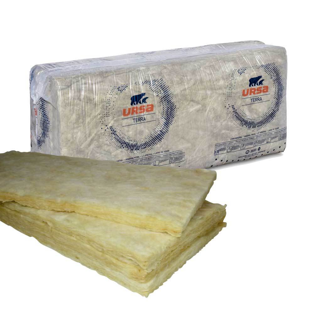 Pack paneles lana mineral 135x60x5cm Ursa 15 uds Ursa