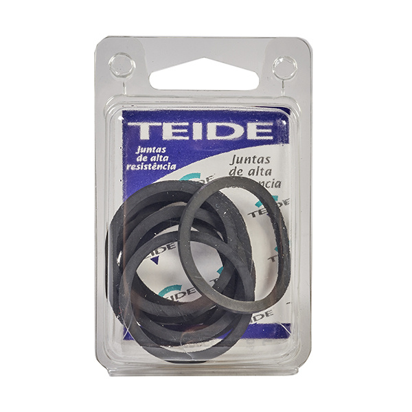 Junta goma plana 1-1/4" 10 uds