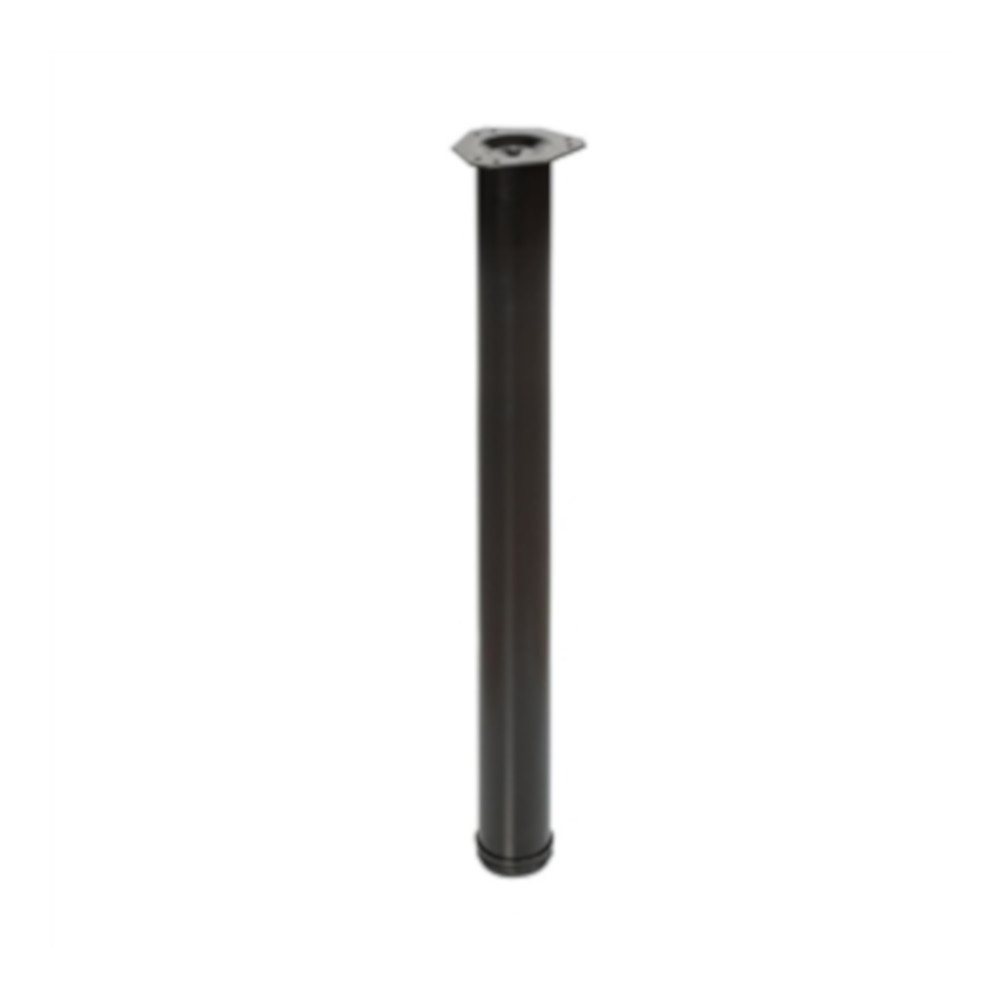 Kit 4 patas redondas negras 60 x 710 mm