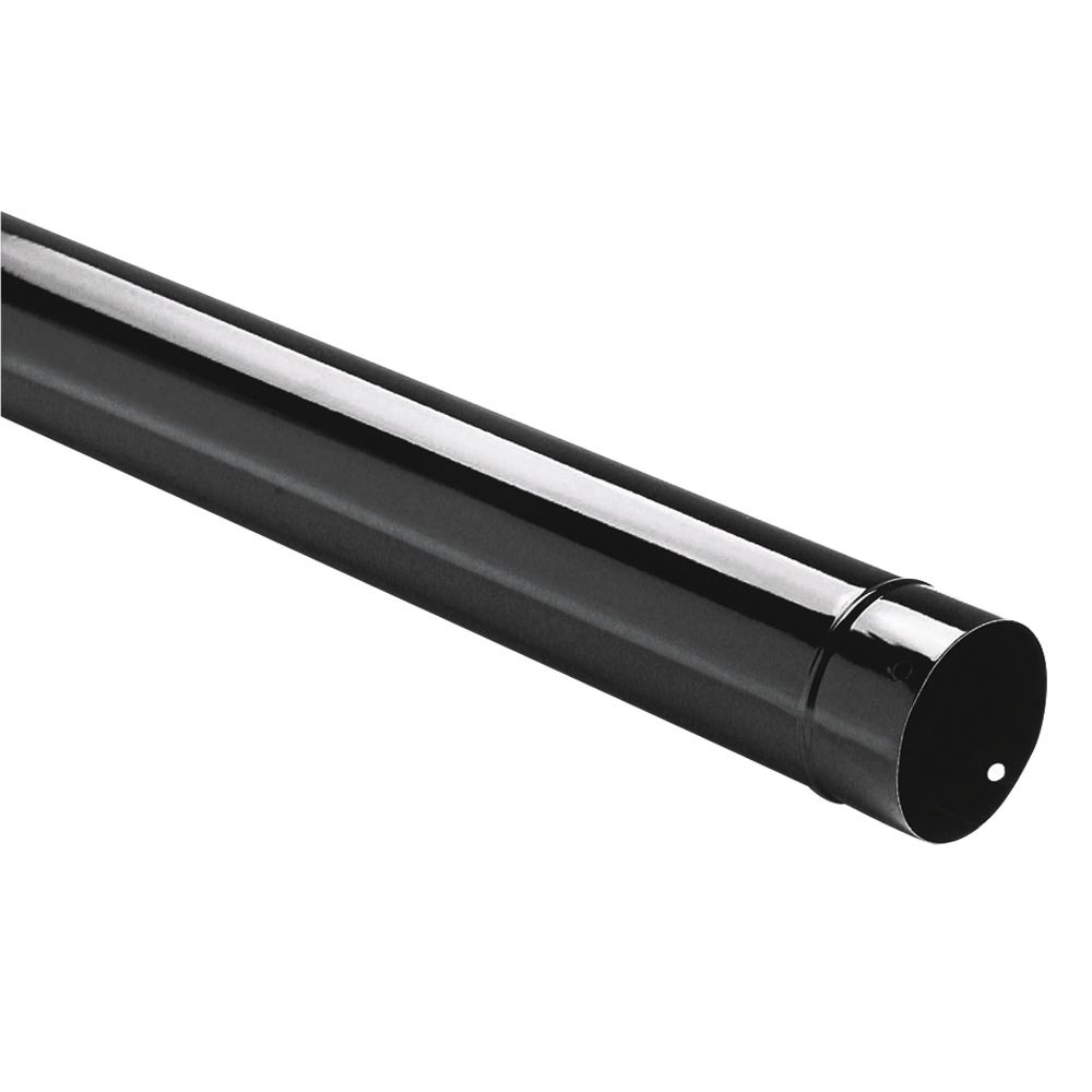 Tubo esmaltado negro 50 cm ø 150