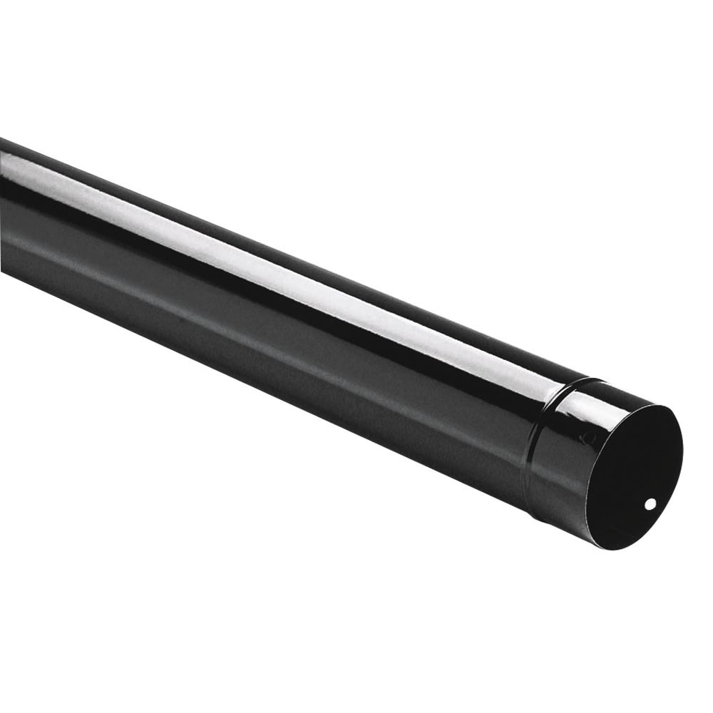 Tubo esmaltado negro 50 cm ø 200