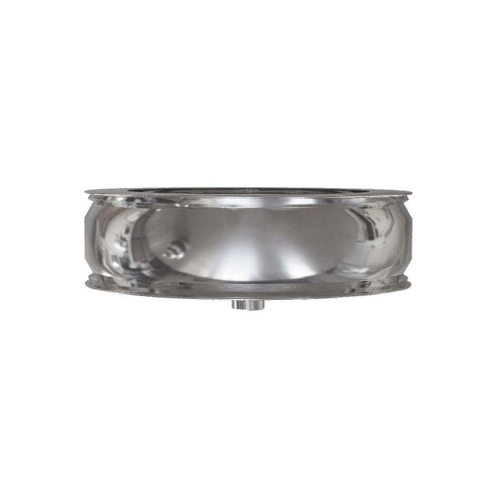 Tapón con purga doble pared inox ø 150