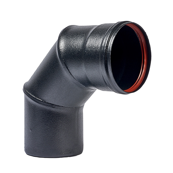 Codo pellet 100 mm 90º