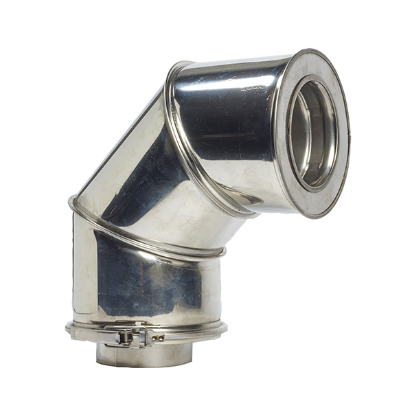 Codo pellet doble capa 80/90º