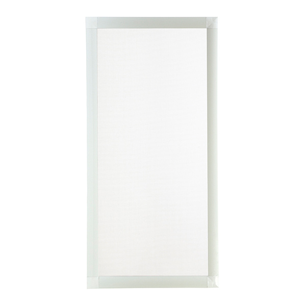 Mosquitera corredera aluminio blanco 130x90 cm