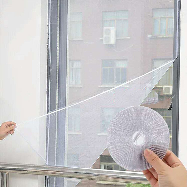 Mosquitera recortable autoadhesiva 1,3x1,5 m