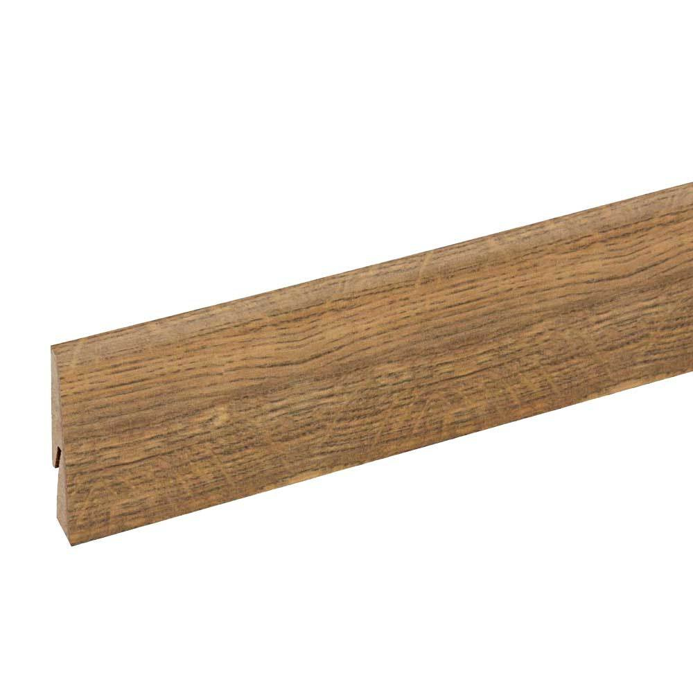 Rodapié madera roble ranurado 225x8x1,5cm