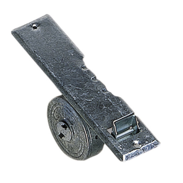 Recogedor de embutir metálico para persiana 19 x 5 x 11 cm