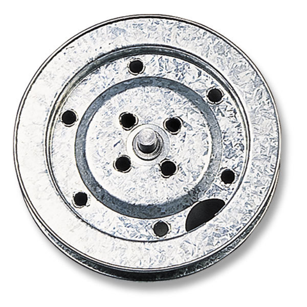 Polea para eje de madera galvanizado ø 18 cm