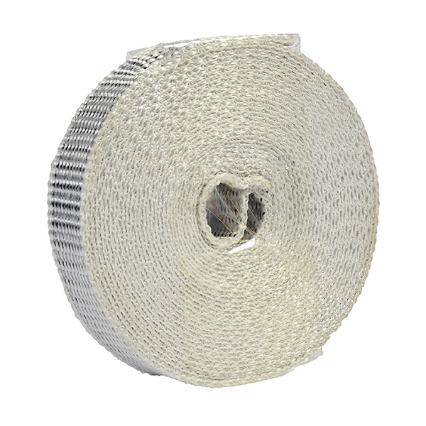 Cinta para persiana plata/blanco 22 mm - 6 m