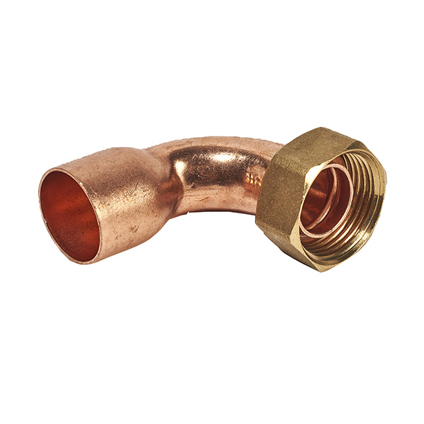 Racor curvo Ø22x3/4" 2 piezas